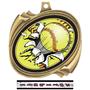 Hasty Awards Softball Bust-Out Insert Medals