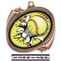 Hasty Awards Softball Bust-Out Insert Medals