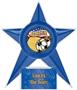 Hasty Awards Soccer Stellar Ice 7" Trophy