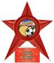 Hasty Awards Soccer Stellar Ice 7" Trophy