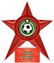 Hasty Awards Soccer Stellar Ice 7" Trophy