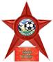 Hasty Awards Soccer Stellar Ice 7" Trophy