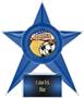 Hasty Awards Soccer Stellar Ice 7" Trophy