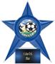 Hasty Awards Soccer Stellar Ice 7" Trophy