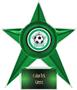 Hasty Awards Soccer Stellar Ice 7" Trophy