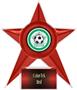 Hasty Awards Soccer Stellar Ice 7" Trophy