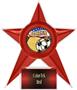 Hasty Awards Soccer Stellar Ice 7" Trophy