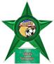 Hasty Awards Soccer Stellar Ice 7" Trophy