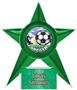 Hasty Awards Soccer Stellar Ice 7" Trophy