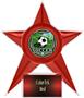 Hasty Awards Soccer Stellar Ice 7" Trophy