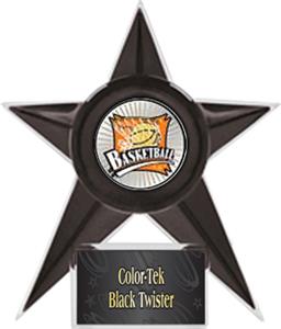 BLACK STAR/BLACK TWISTER LABEL - XTREME MYLAR