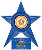 Hasty Awards Basketball Stellar Ice 7" Trophy