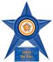 Hasty Awards Basketball Stellar Ice 7" Trophy
