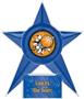 Hasty Awards Basketball Stellar Ice 7" Trophy