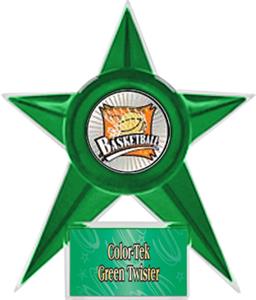 GREEN STAR/GREEN TWISTER LABEL - XTREME MYLAR