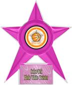 Hasty Awards Basketball Stellar Ice 7" Trophy