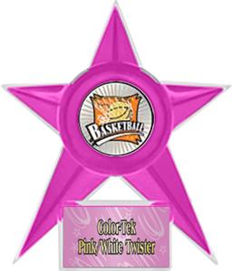 PINK STAR/PINK TWISTER LABEL - XTREME MYLAR