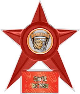 RED STAR/RED TWISTER LABEL - PROSPORT MYLAR