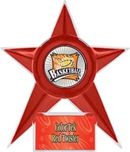 RED STAR/RED TWISTER LABEL - XTREME MYLAR