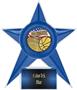 Hasty Awards Basketball Stellar Ice 7" Trophy