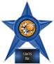 Hasty Awards Basketball Stellar Ice 7" Trophy