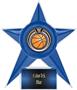 Hasty Awards Basketball Stellar Ice 7" Trophy