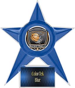 BLUE STAR/BLUE TEK LABEL - SHIELD MYLAR