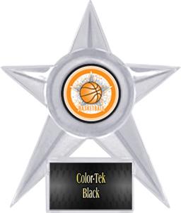 CLEAR STAR/BLACK TEK LABEL - ALL-STAR MYLAR