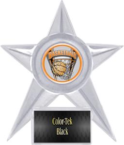 CLEAR STAR/BLACK TEK LABEL - PROSPORT MYLAR