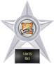 Hasty Awards Basketball Stellar Ice 7" Trophy