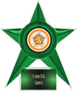 GREEN STAR/GREEN TEK LABEL - ALL-STAR MYLAR