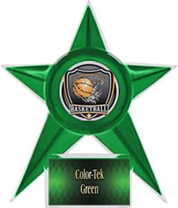 GREEN STAR/GREEN TEK LABEL - SHIELD MYLAR