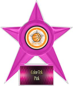 PINK STAR/PINK TEK LABEL - ALL-STAR MYLAR