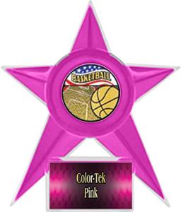 PINK STAR/PINK TEK LABEL - AMERICANA MYLAR