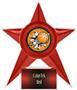 Hasty Awards Basketball Stellar Ice 7" Trophy