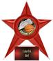 Hasty Awards Basketball Stellar Ice 7" Trophy