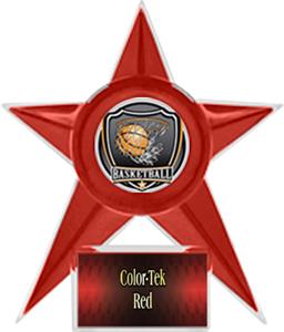 RED STAR/RED TEK LABEL - SHIELD MYLAR