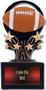 Hasty Award Shooting Star 6" Football Resin Trophy