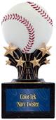 Hasty Award Shooting Star 6" Baseball Resin Trophy Hasty Award Shooting Star 6" Baseball Resin Trophy