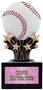 Hasty Award Shooting Star 6" Baseball Resin Trophy