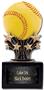 Hasty Award Shooting Star 6" Softball Resin Trophy