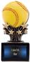 Hasty Award Shooting Star 6" Softball Resin Trophy