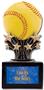 Hasty Award Shooting Star 6" Softball Resin Trophy