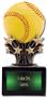 Hasty Award Shooting Star 6" Softball Resin Trophy