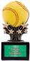 Hasty Award Shooting Star 6" Softball Resin Trophy
