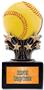 Hasty Award Shooting Star 6" Softball Resin Trophy