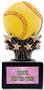 Hasty Award Shooting Star 6" Softball Resin Trophy