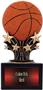 Shooting Star 6" Basketball Resin Trophies