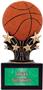 Shooting Star 6" Basketball Resin Trophies
