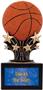 Shooting Star 6" Basketball Resin Trophies